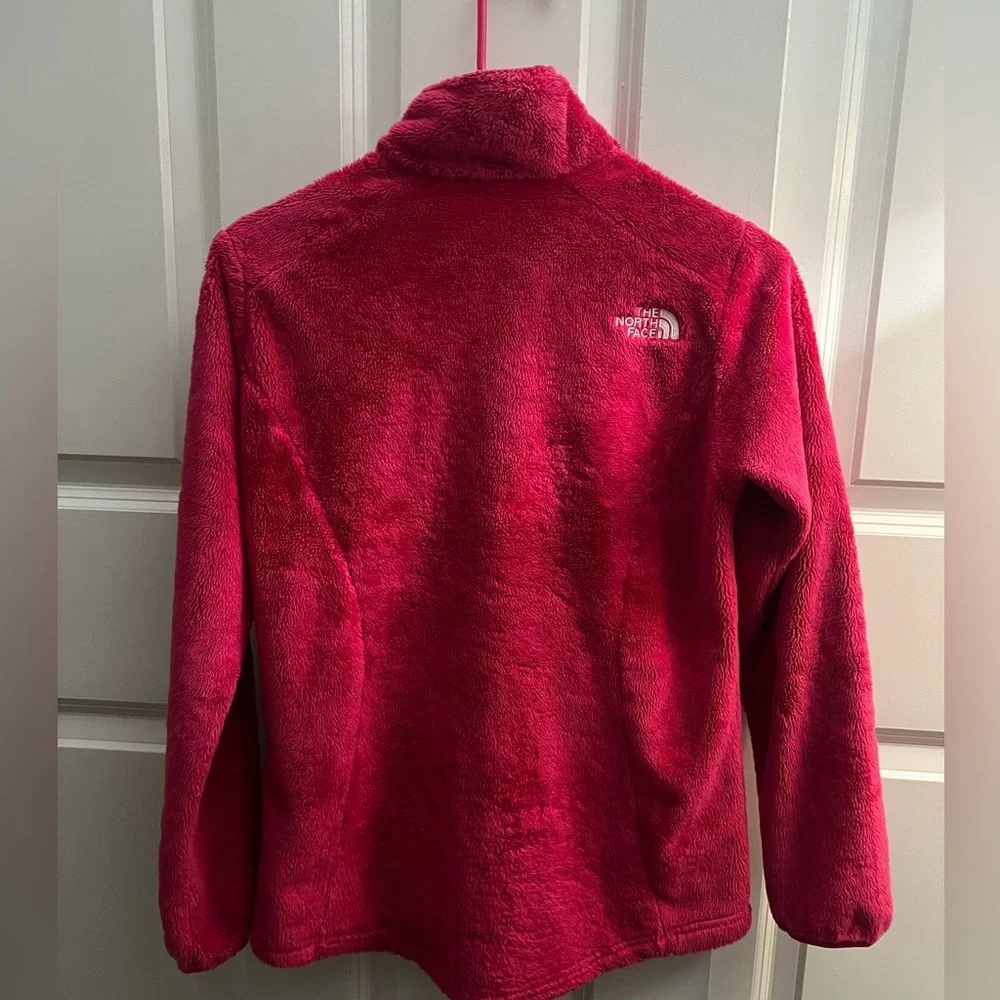 The North Face Girls Osito Fleece Pink Jacket - Picture 2 of 5